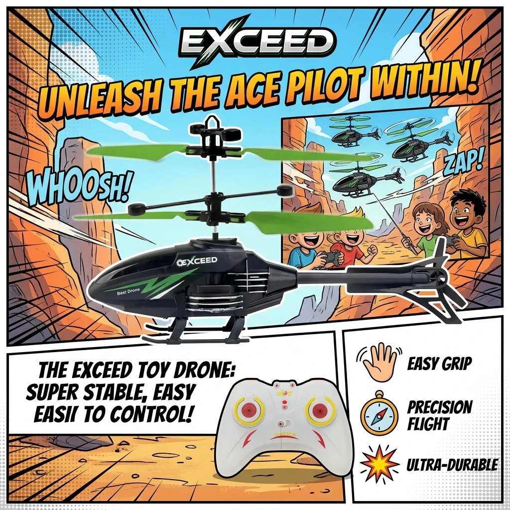 New Mini Flying Helicopter Toy Remote Control Helicopter Plane Rechargeable Small Aircraft Training Coordination Gifts