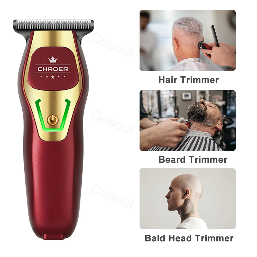 Haarschneider Mini tragbare elektrische Haarschneidemaschine wiederaufladbare kleine Haarschneidemaschine Glatze Haarschneider Friseur Haarschnitt Rasierer – Detail 3