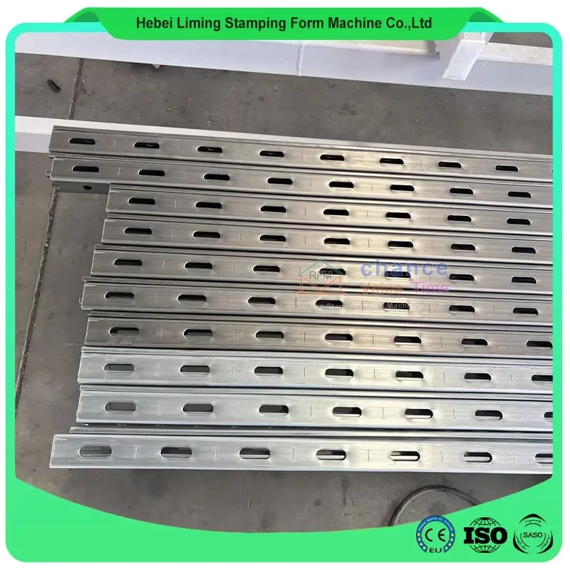LM 51*21 41*41 Models of Solar Bracket Strut Roll Forming Machine Solar Pv Mounting Roll Forming Machine