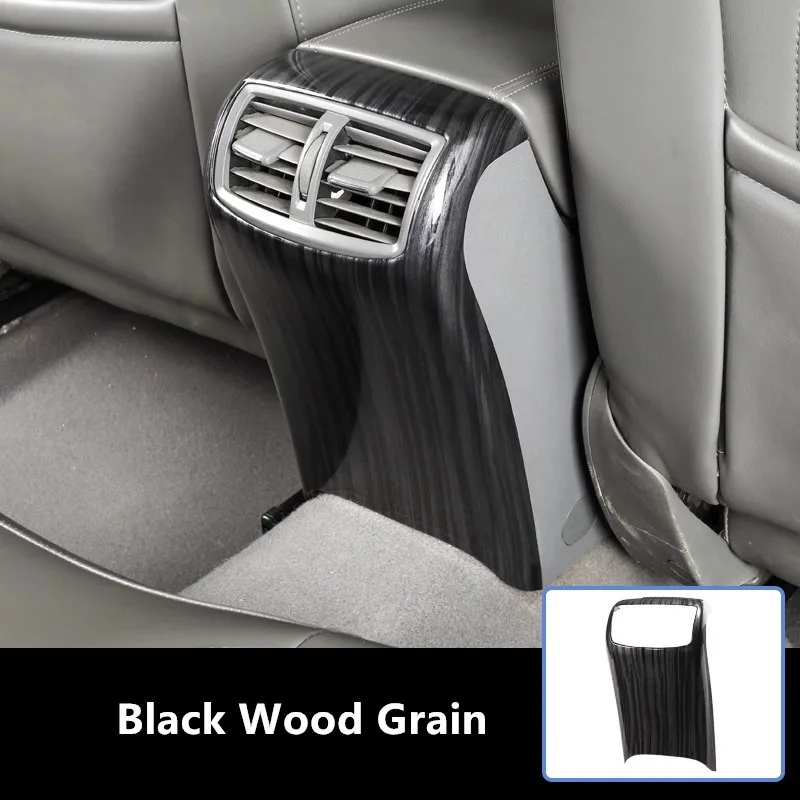 4pcs Car Interior Styling Rear Outlet Rearguard Panel Sticker Cover for Chevrolet Malibu 2012 2013 2014