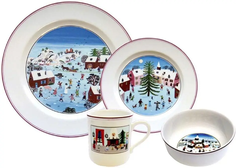 

Naif Christmas 4-Piece Dinnerware Set