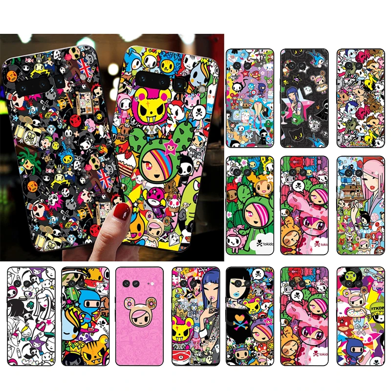 حافظة لهاتف جوجل بيكسل 10 برو XL 9 برو XL 9A 8 7 6 برو بيكسل 8A 7A 6A بكسل 8 7 6 5 لطيف اليابان توكيدوكي اليابانية