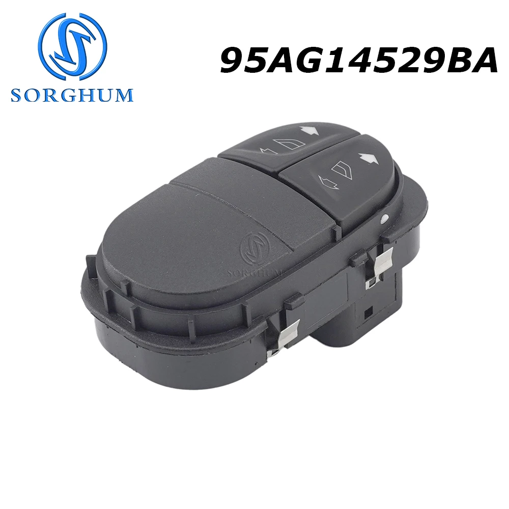 

SORGHUM 95AG14529BA For Ford Escort 1996 1997 1998 1999 2000 Electric Power Window Switch Lifter Button 95AG-14529-BA 8 Pins