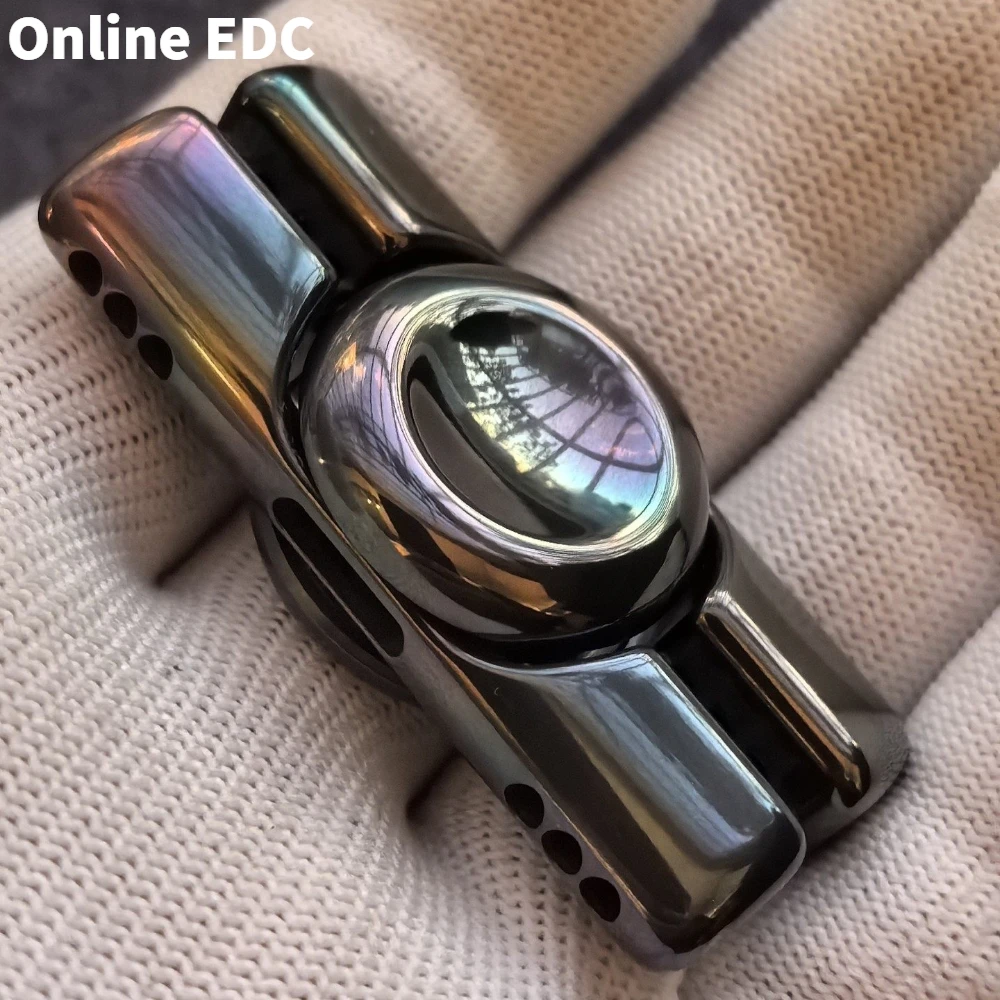 

Б/у KASH EDC Фиджет-слайдер из циркония, разноцветный, двухлопастной, для снятия тревоги, гаджет для снятия стресса