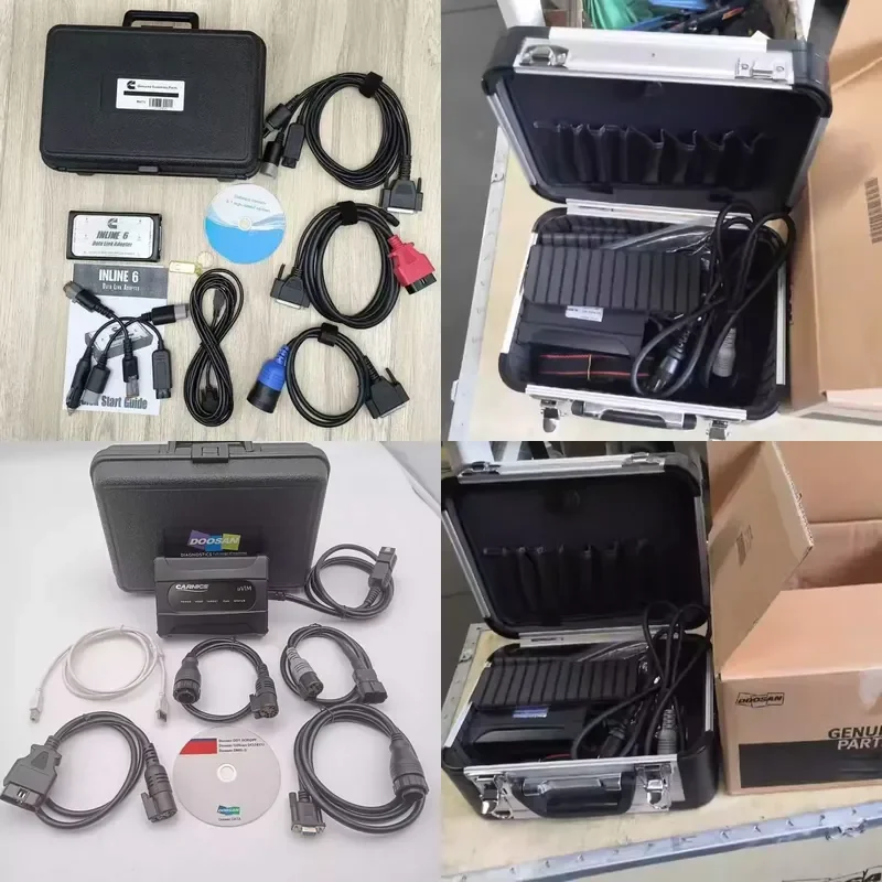 Excavator Troubleshooter TIER-4 Diagnostic Tool 860104-01045 for Doosan Hyundai Devillon Caterpillar Excavator Service Tool