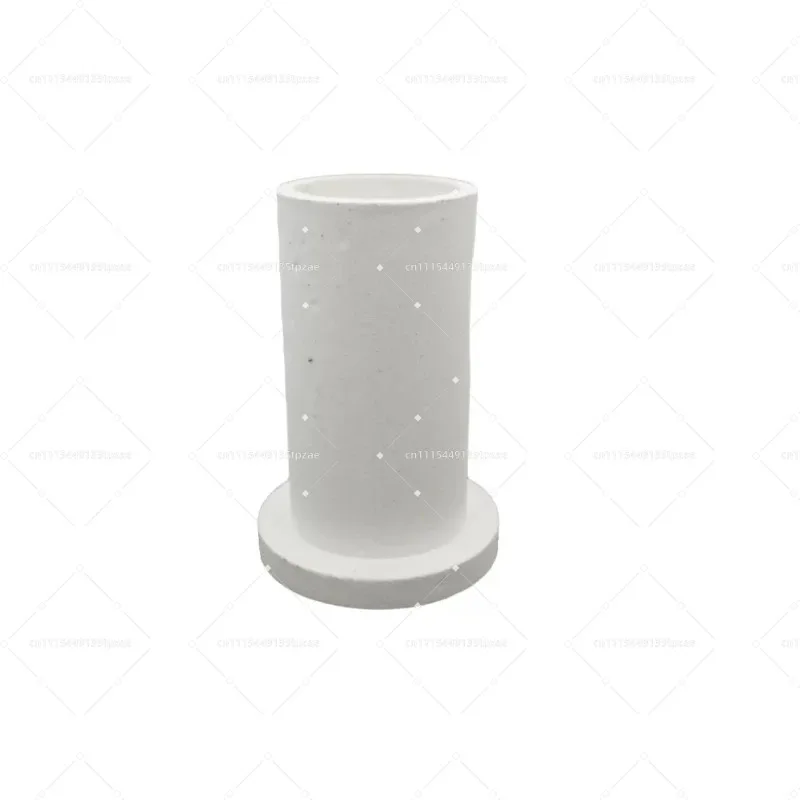 1PC Ceramic T-Flange Insulation Sleeve, Alumina Zirconia Ceramic Tube for Oven Heating Pipe, ID 22.5/38/40/45mm