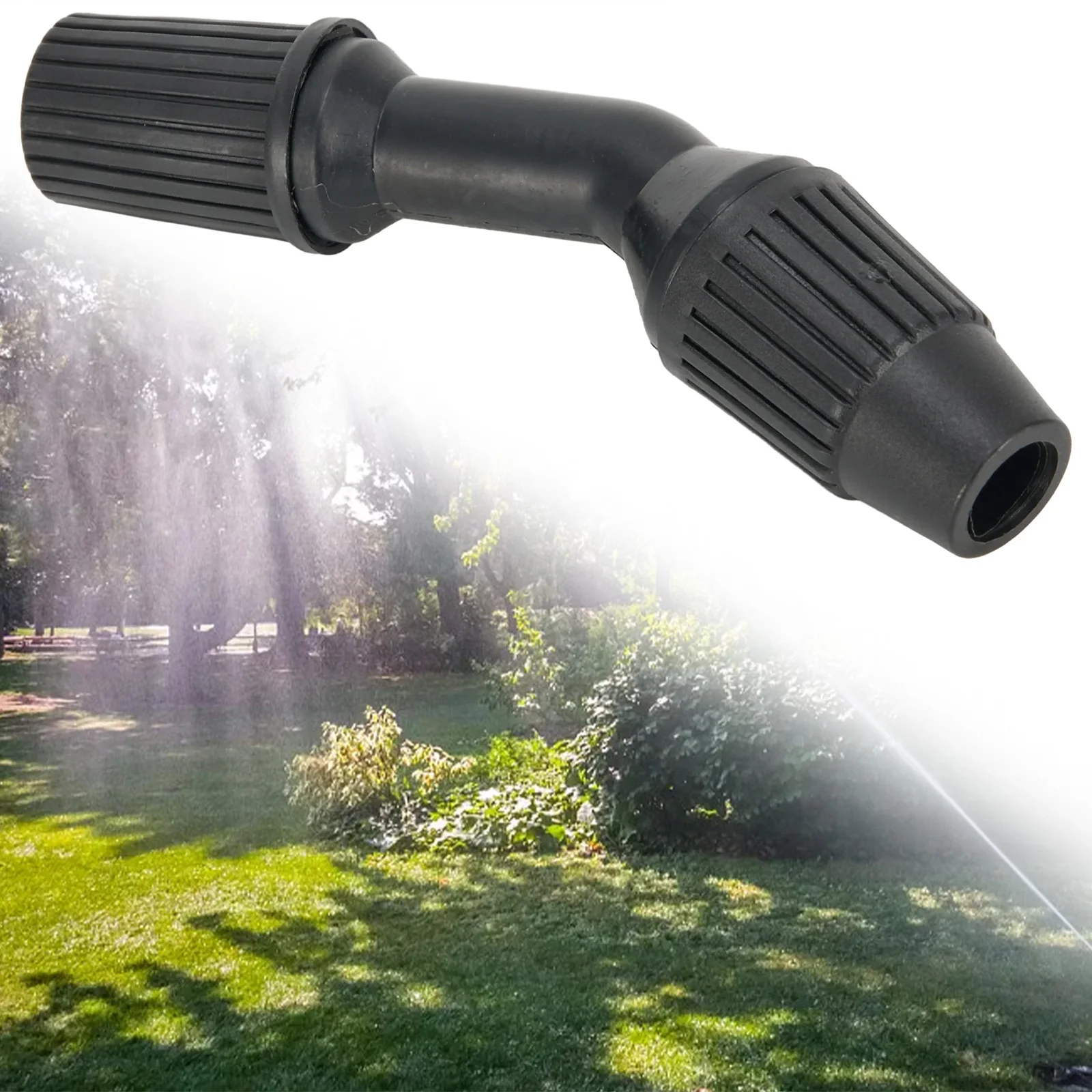 None Spray Nozzle Spray Nozzles Weedkiller Nozzle Spray Nozzles 9.2*1.7cm Black Cone Spare Parts Fan Shape High Quality