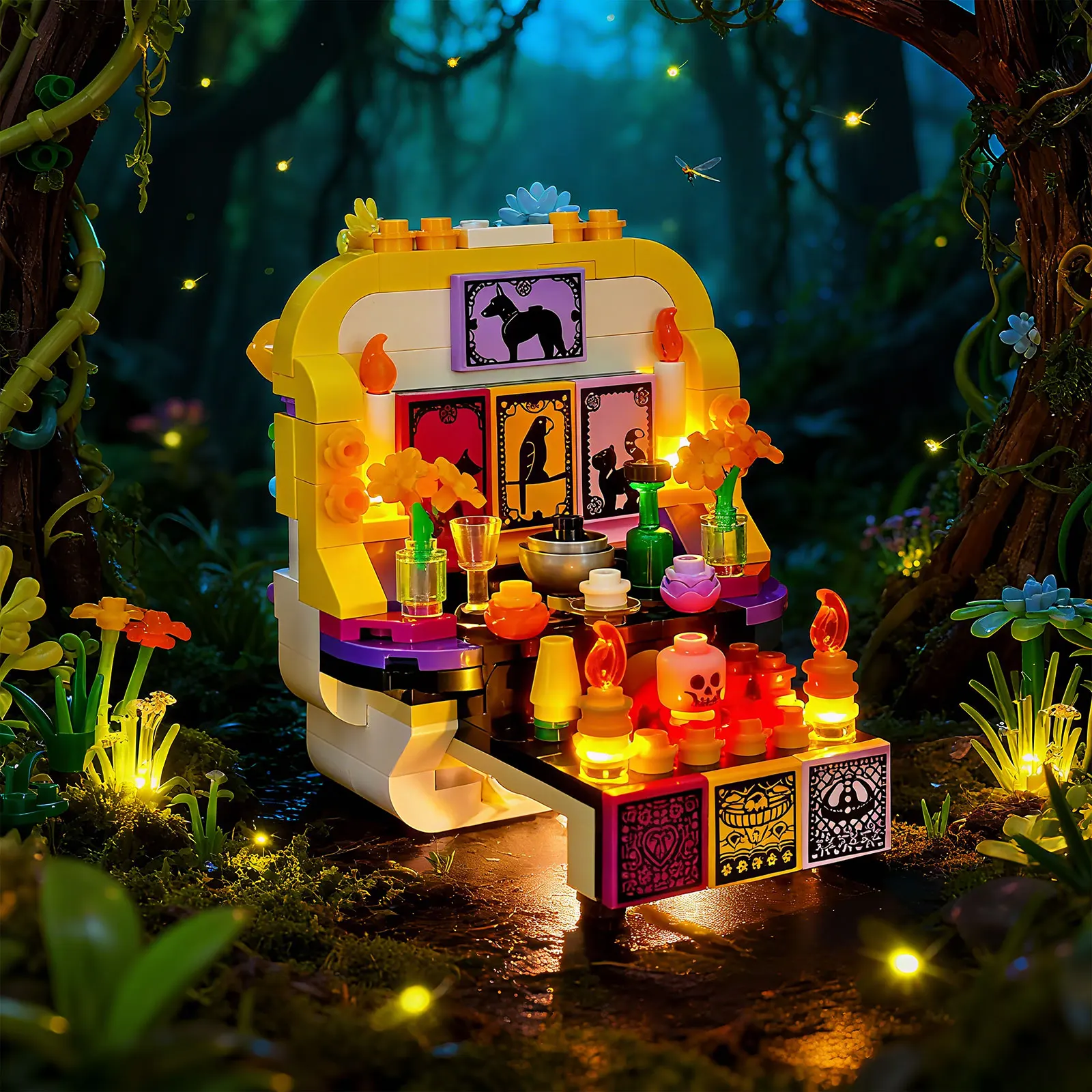 LYBMTWF-Beleuchtungsset, kompatibel mit Lego 40811, Altar of The Dead (Modellsteine NICHT im Lieferumfang enthalten)