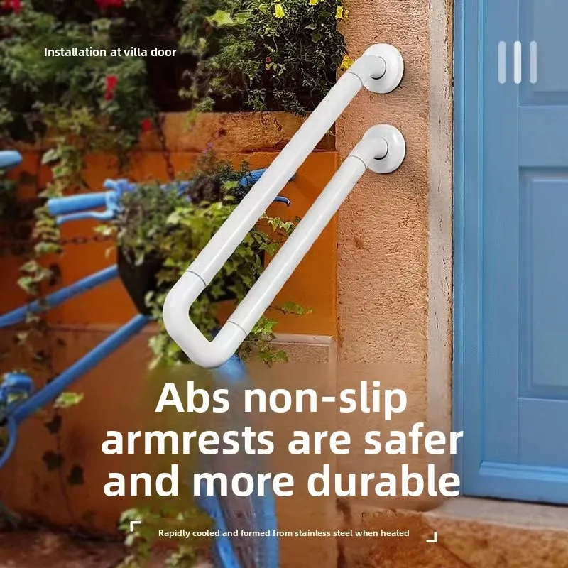 ユニバーサル安全手すり - 滑り止めシャワーグラブバー ADA ランプ手すり バスルーム&ヴィラポーチ用 屋外階段転倒防止ガードレール