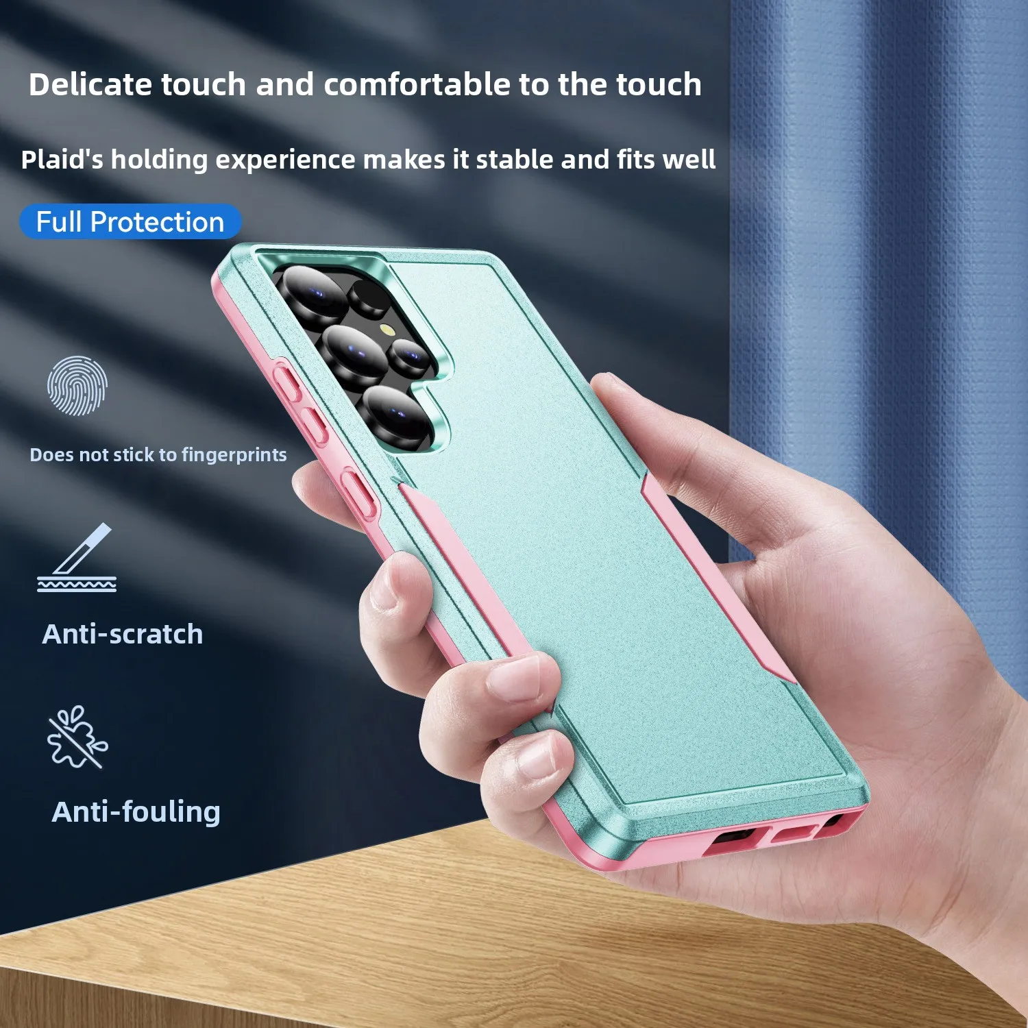 Für MagSafe OTTR-BOX mit Taschenhülle für Samsung S26 FE S25 Edge S24 S23 Ultra Plus FE A57/37/27/17/07/56/36/26/16 Panzerhülle – Detail 5