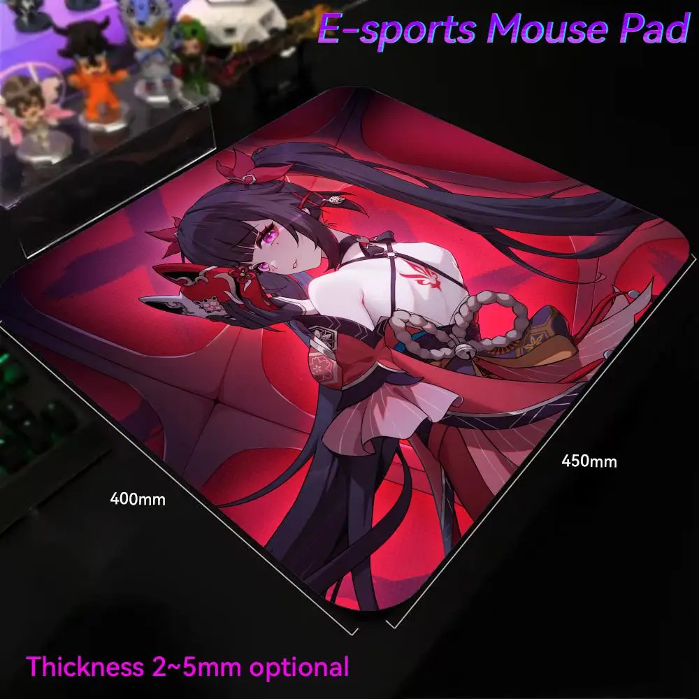 

S_sparkle Laptop Gamer Mouse Pad Small Mouse Pad Kawaii Mouse Pad Wrist Pc Gamer Accessorios Protector 450x400 E-Sports Offices