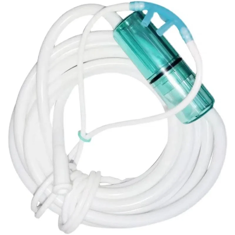 

-A25M 1 Piece Oxygen Tube, Nasal Oxygen Cannula Made Of Silicone Material White Easy To Use And Clean 3 Meter