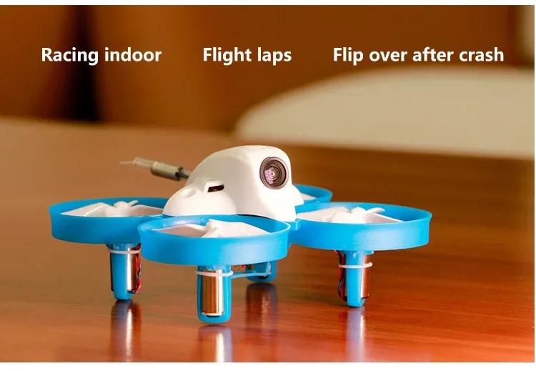 LDARC TINY R7 R7TM Brushed indoor timing racing drone FPV laps timmer flip over after crash,OSD for beginner, education training