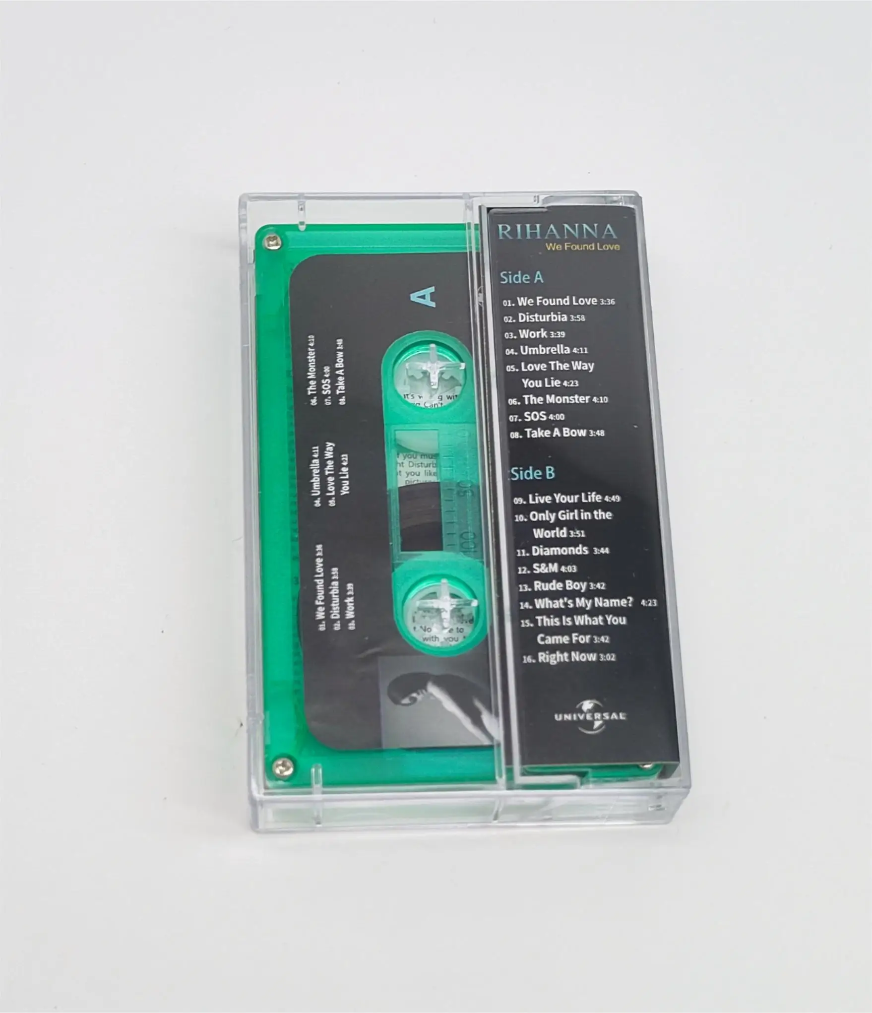 Hip hop Rihanna Music Tape Good Girl Gone Bad Album Umbrella Cassettes Cosplay Walkman Recorder Car Soundtracks Box Party Music