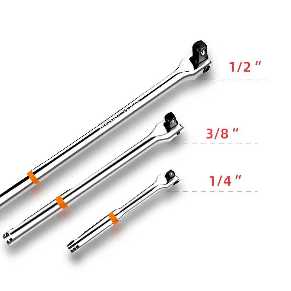 

3 шт. прочный 1/4 "3/8" 1/2 "F ключ для рулевой ручки с высоким крутящим моментом и высокой твердостью торцевой ключ Cr-V 180 ° Набор вращающихся ключей для дома