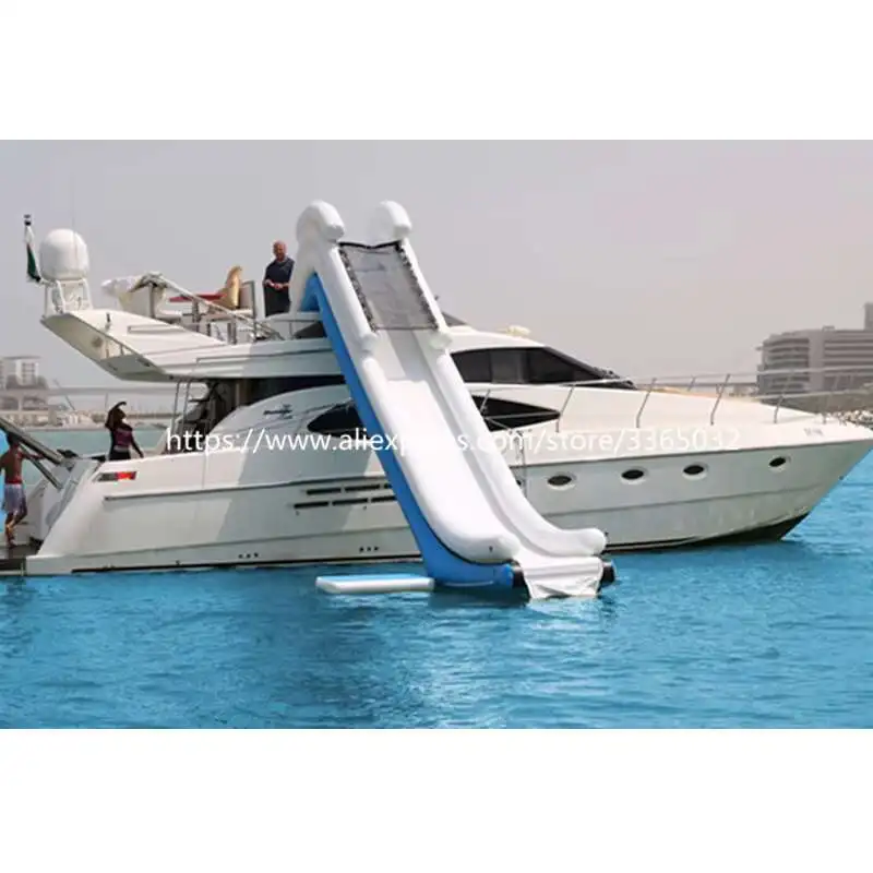 요트를 위한 거대한 팽창식 물 미끄럼, 요트 팽창식 물 미끄럼