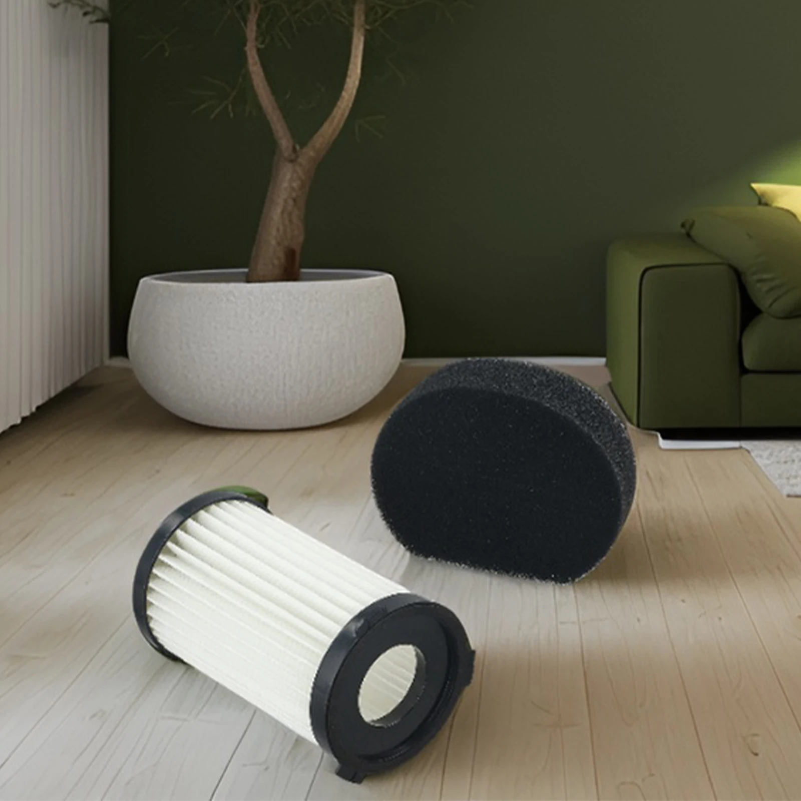 for riino for evolution V8 & V8+ Filter for Cyclone Vacuum Cleaner, for capture Dust and , Improve Indoor Air Quality