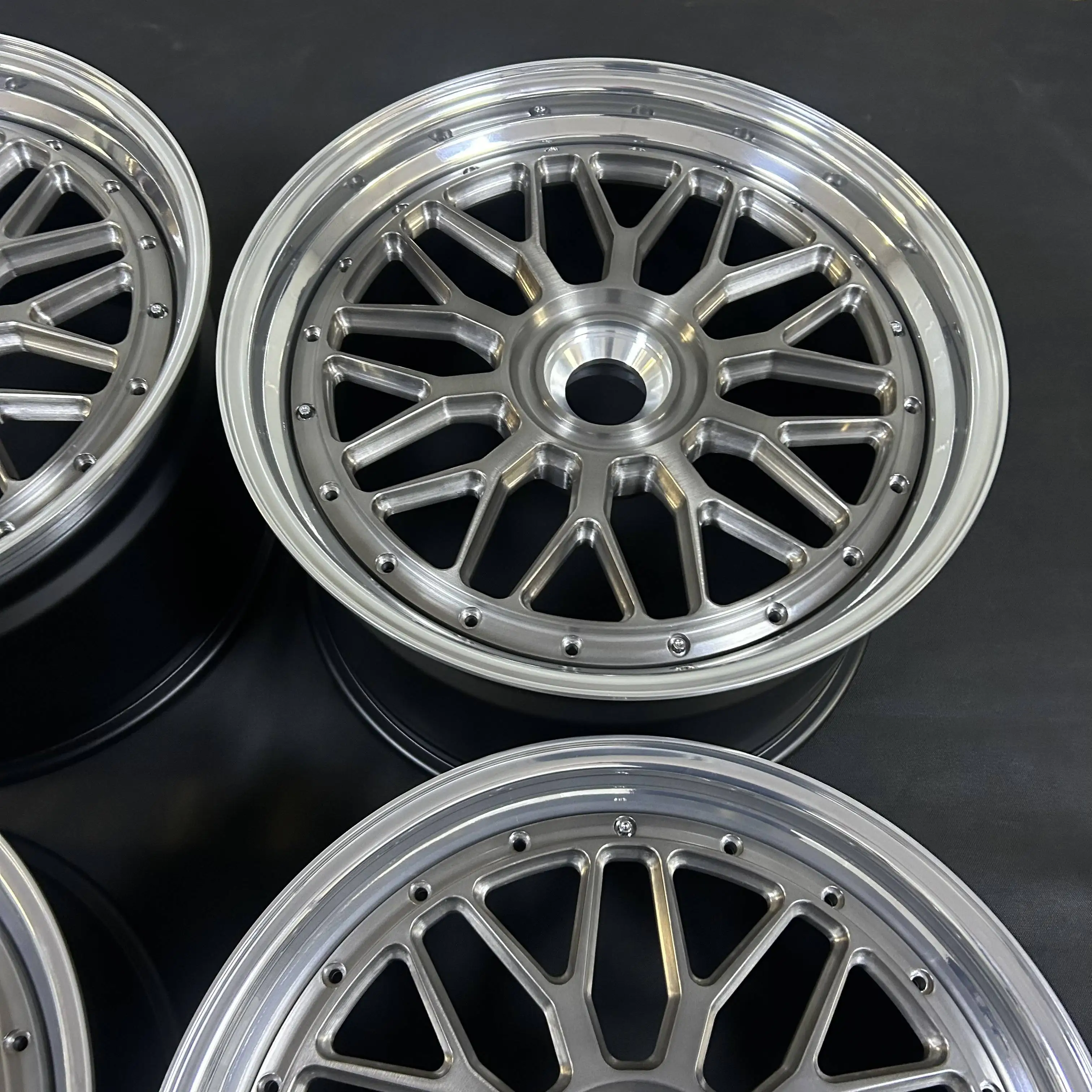 Bku 3 Piece Forged for Porsche 992 991 Carrera GTS 992 GT3 991 997 GT3 RS Wheels 19 20 21 Inch with Deep Concave 5x130 Alloy Rim