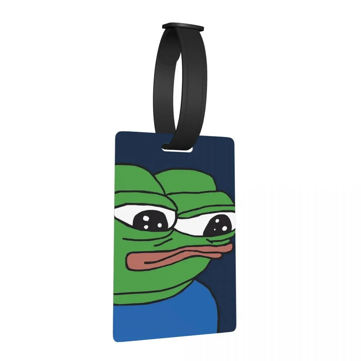 

Pepe The Frog Apu Apustaja, багажные бирки, аксессуары для чемодана, дорожная мода, багажная бирка, держатель этикетки, идентификационное имя, адрес