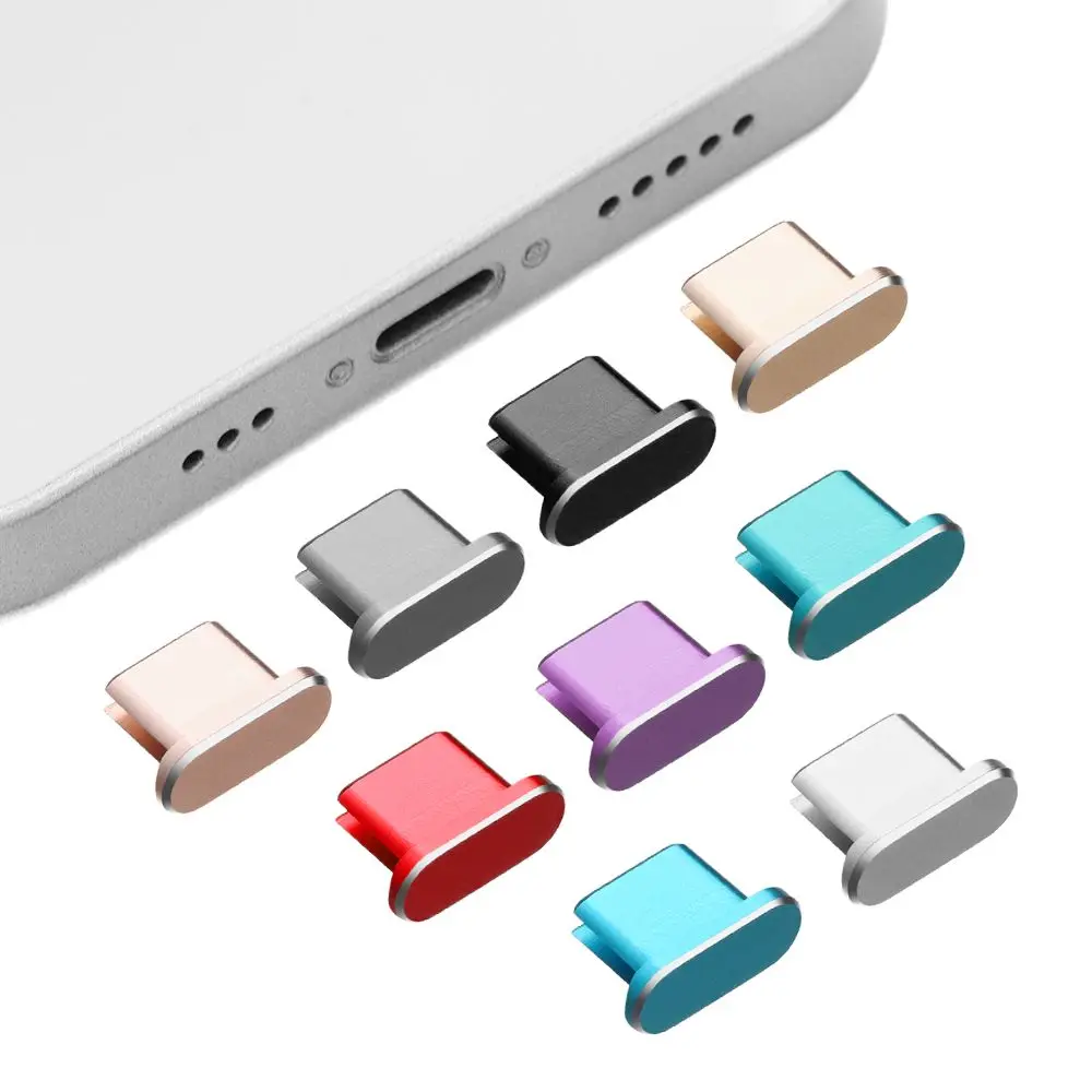 Type-C Charger Port Dust Plug USB C Charging Cable Interface Protector for Samsung Galaxy S21 S20 Huawei P40 Xiaomi 11/10