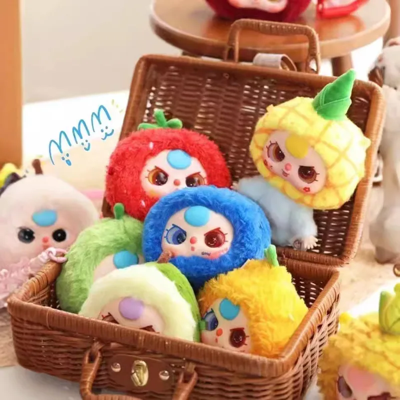 

Genuine Baby Three Fruit Plush Series Blind Box Kawaii Toy Doll Baby Three Guess Bag Stuffed Doll For Girls Cute Birthday Gifts