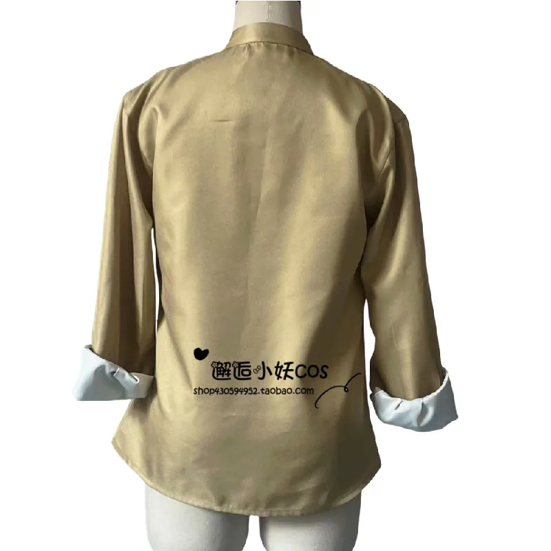 Anime Aoba Tsumugi Cosplay Costume For Men Women Long Sleeve Shirt Daily Outfit Wig Earrings Halloween Carnival Party Suit view 3