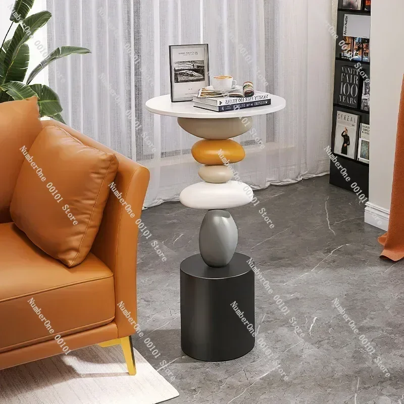 

Lucky Stone Floor Ornament, Large Light Luxury Artistic Decor for Living Room TV Cabinet Side and Home Decoration