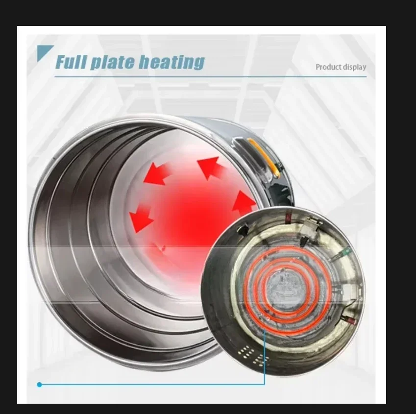 

Commercial stainless steel paraffin, soy wax melting pot, candle melting machine Hot sales