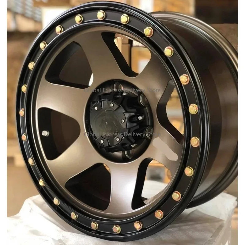 عجلة الأطباق العميقة 17X9 5 ثقوب 6 العروات 120 127 135 139.7 Pcd 4X4 Suv الطرق الوعرة 0 Et عجلات مصنوعة من خليط معدني لسيارة رياضية للركاب