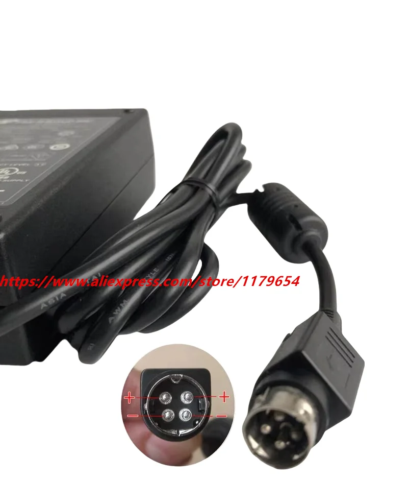 Genuíno fsp FSP060-DAAN2 24v 2.5a 60w 4pin comutação adaptador de alimentação ac carregador portátil para fsp060daan2 h00000901 HU10142-16137
