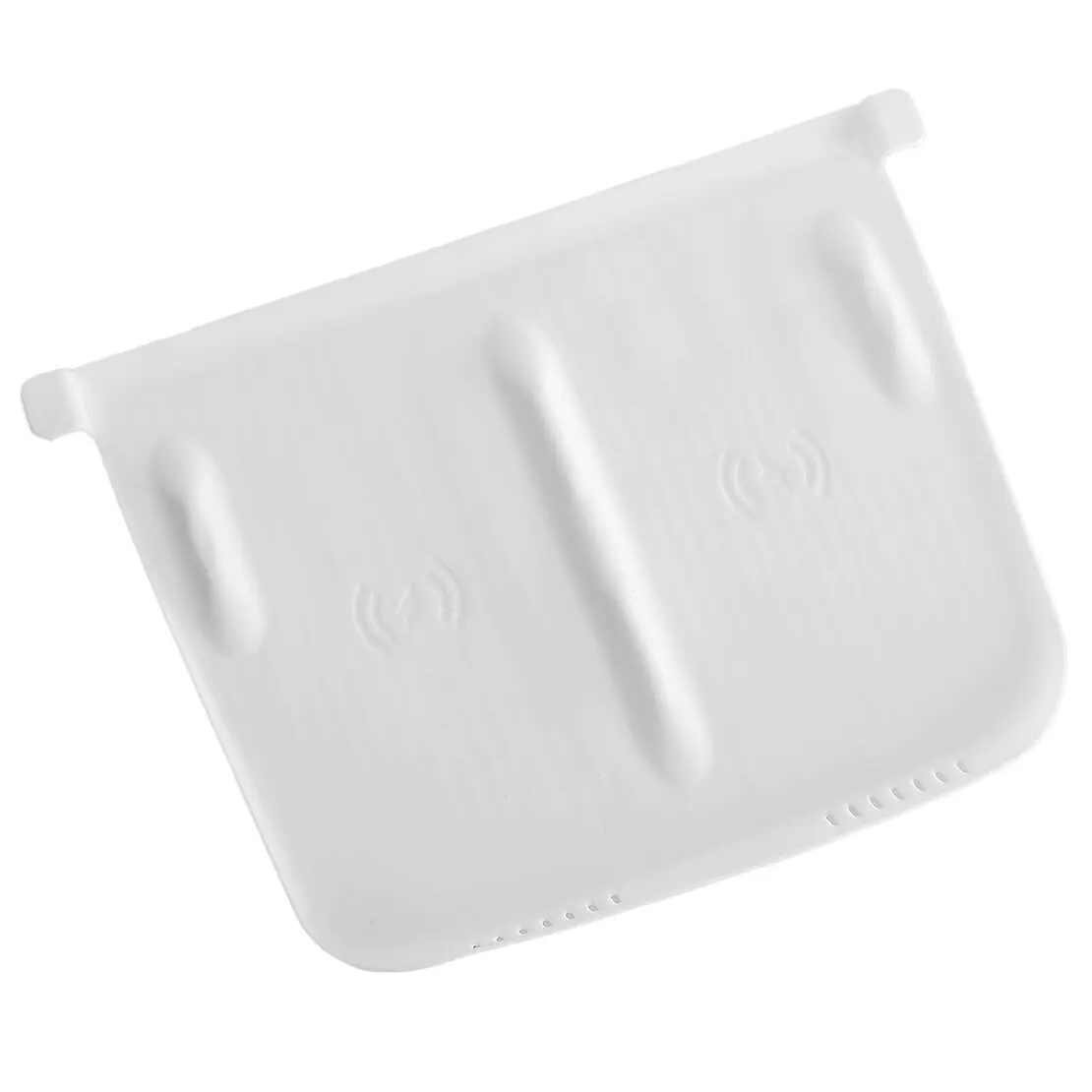 

Автомобильная центральная консоль с беспроводной зарядкой, силиконовый коврик, чехол, подходит для Tesla Model Y 3 2021-2024, белый