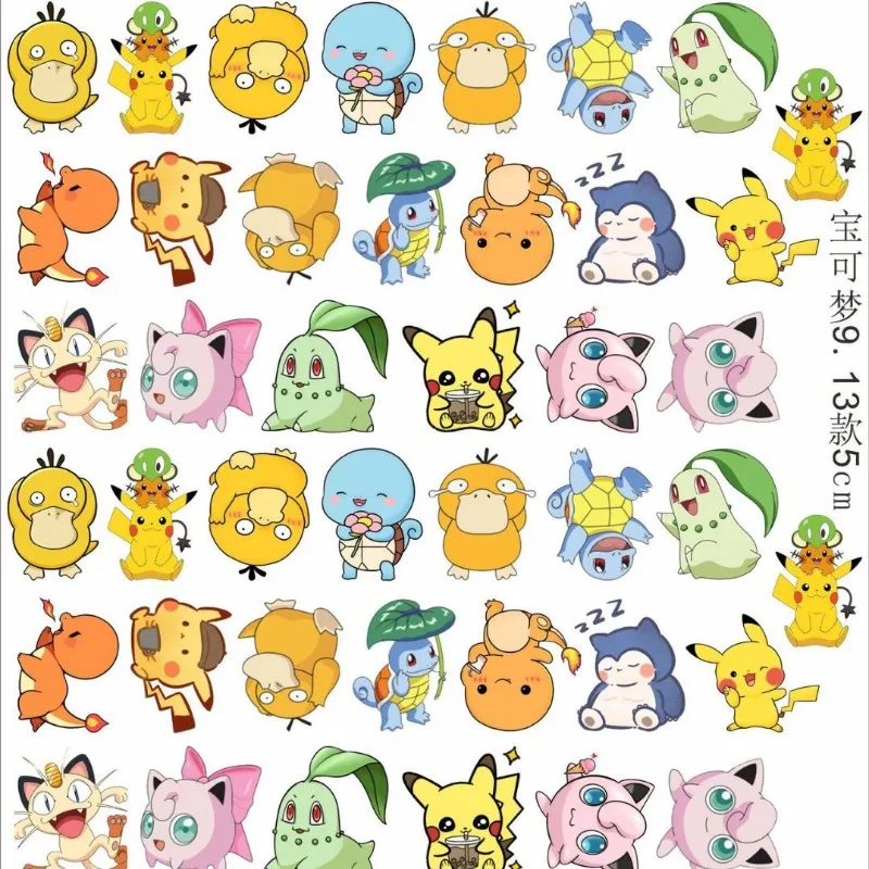 

Pokemon Acrylic Special-shaped Pieces, Handmade Material Patches, Jewelry Clips, Accessories, Decorative Keychain Pendants