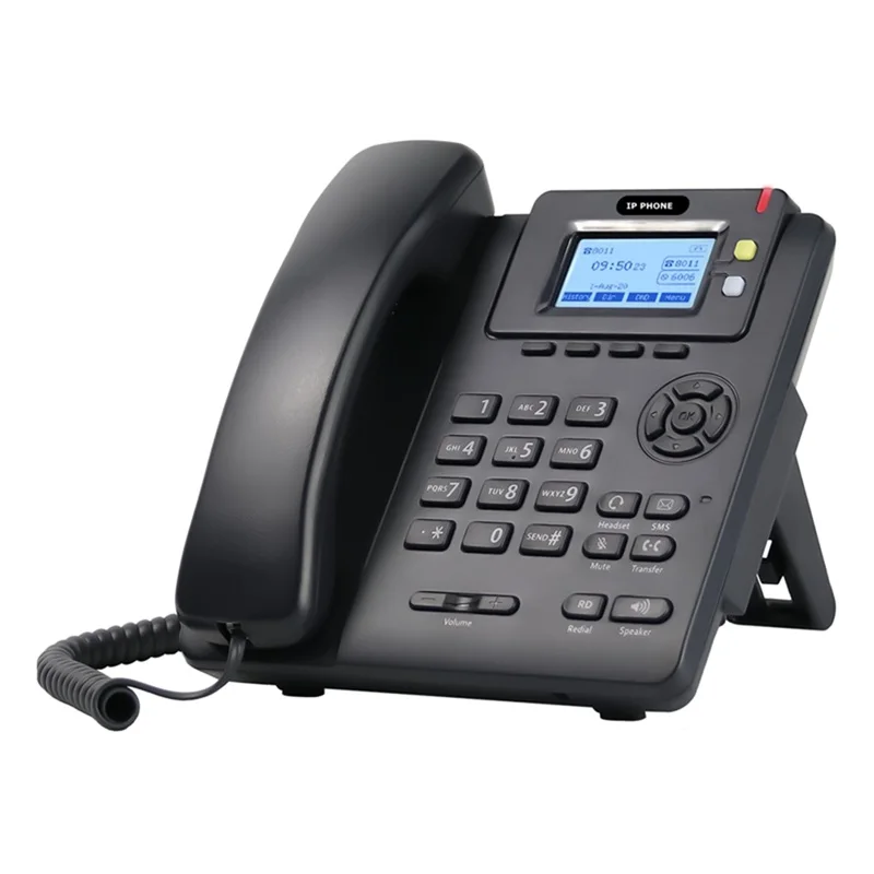 IP Phone /IP Telephone with 2 SIP Lines and 32 DSS key Panels for IP PBX keyphone/console