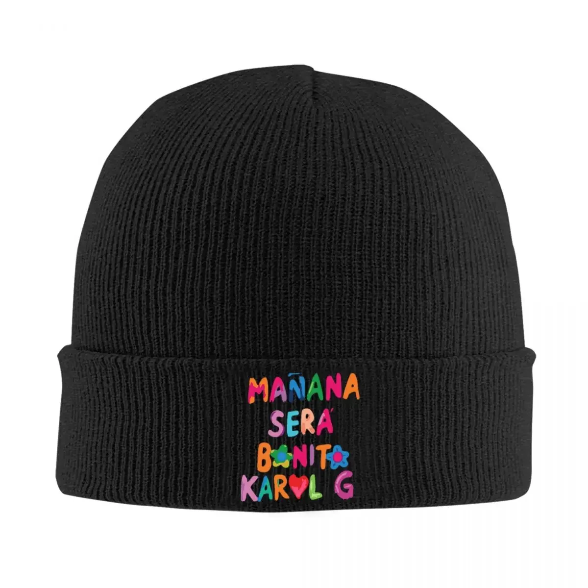 Karol G Manana Sera Bonito Hat Autumn Winter Skullies Beanies Fashion Bichota Season Caps Men Women Acrylic Knitted Hat