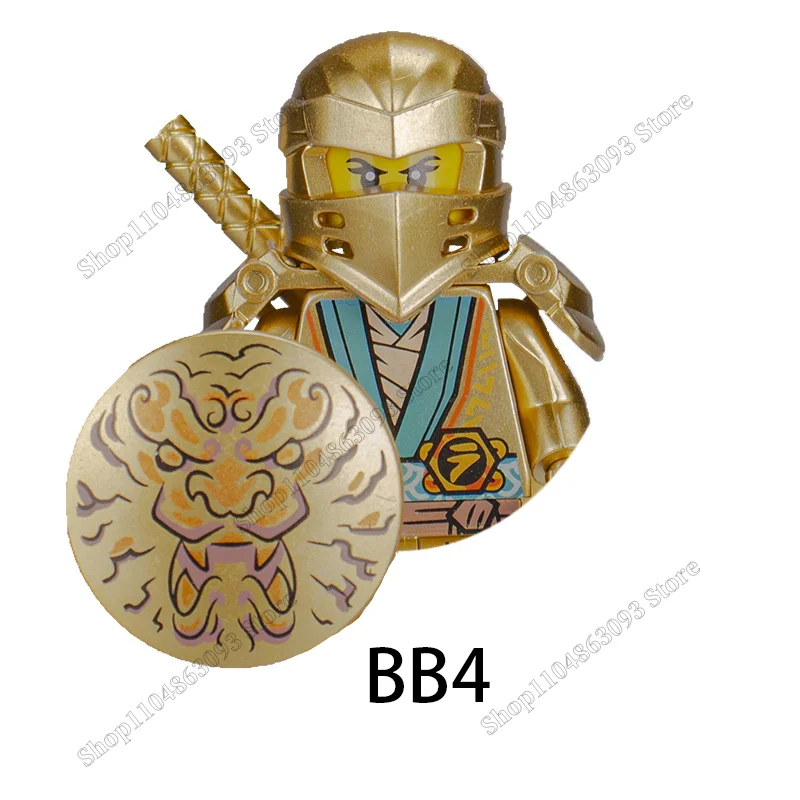 Ninja Anime Charaktere Mini Baustein Spielzeug Puppen Modell Charaktere Geburtstagsgeschenke Kinderspielzeug Jungen