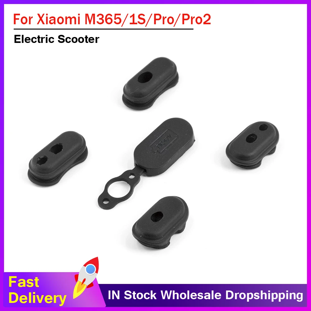 Electric Scooter Battery Charging Port Dust Plug Dustproof Rubber Case Waterproof Cover For Xiaomi Mijia M365 1S Pro Pro2