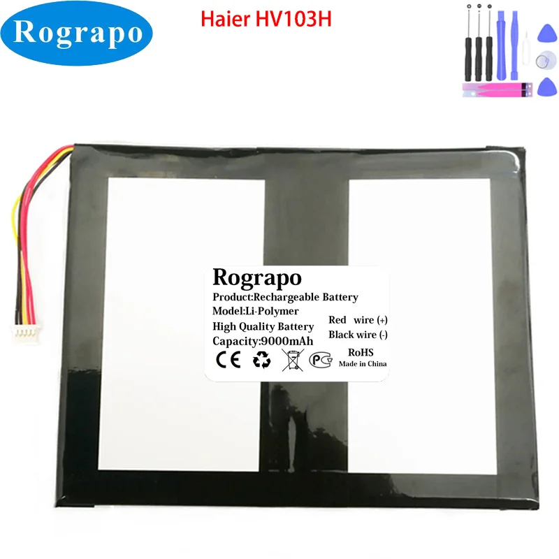 New 3.8V 9000mAh Haier HV103H 28110140P Tablet PC Battery