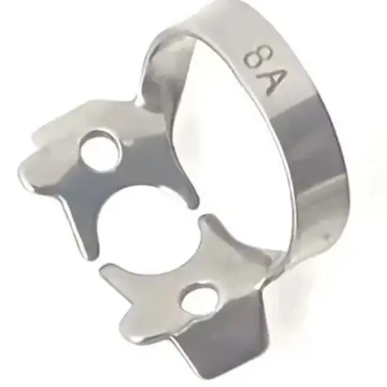 

1 шт. Зажимы для дентального коффердама из нержавеющей стали, эндодонтические, для реставрационных работ, аксессуар для стоматологии