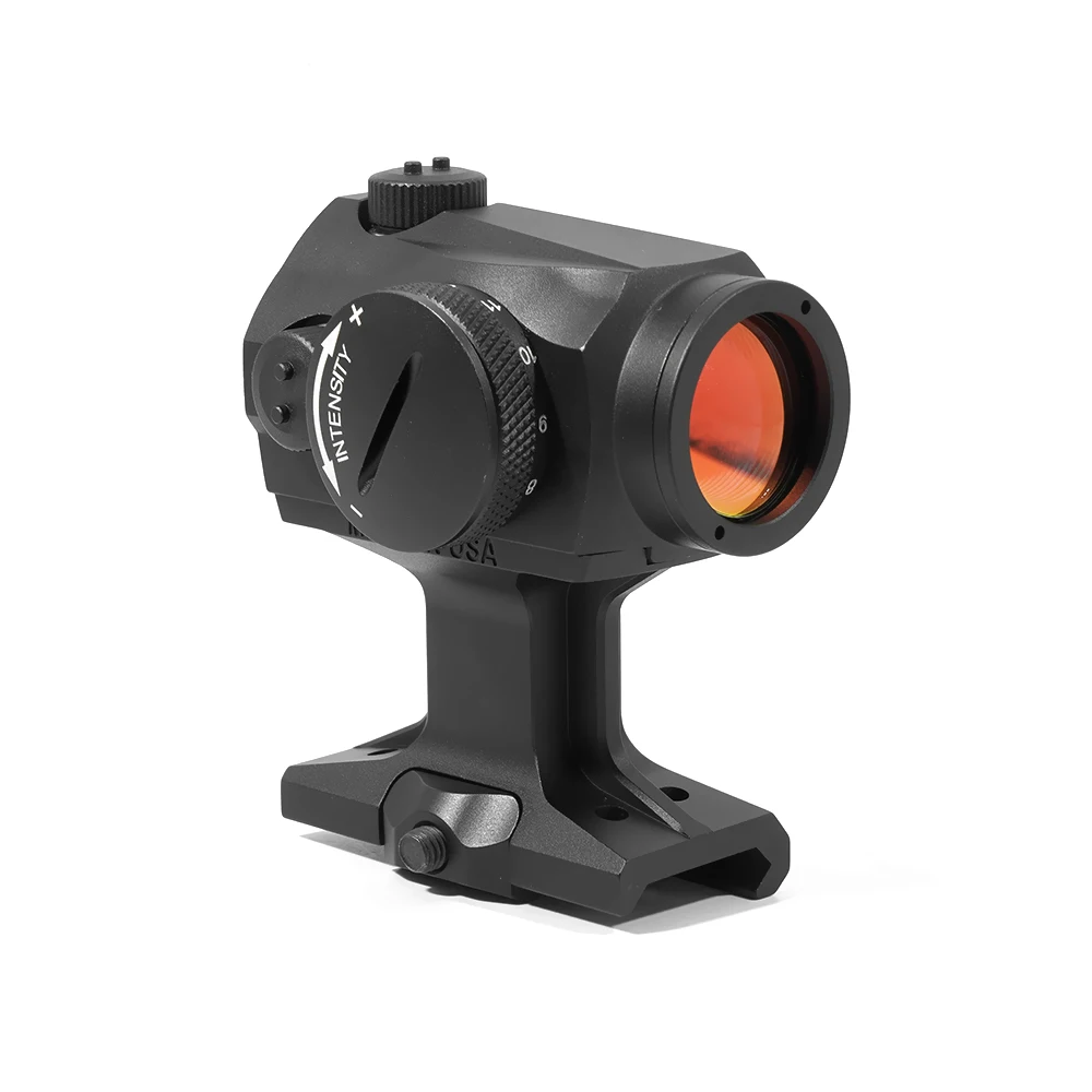 SPECPRECISION Tactical Airsoft And Hunting 1X22mm 2MOA Reflex Red Dot Sight Original Markings With 1.54″ 1.93″ 2.26″ Sight Mount