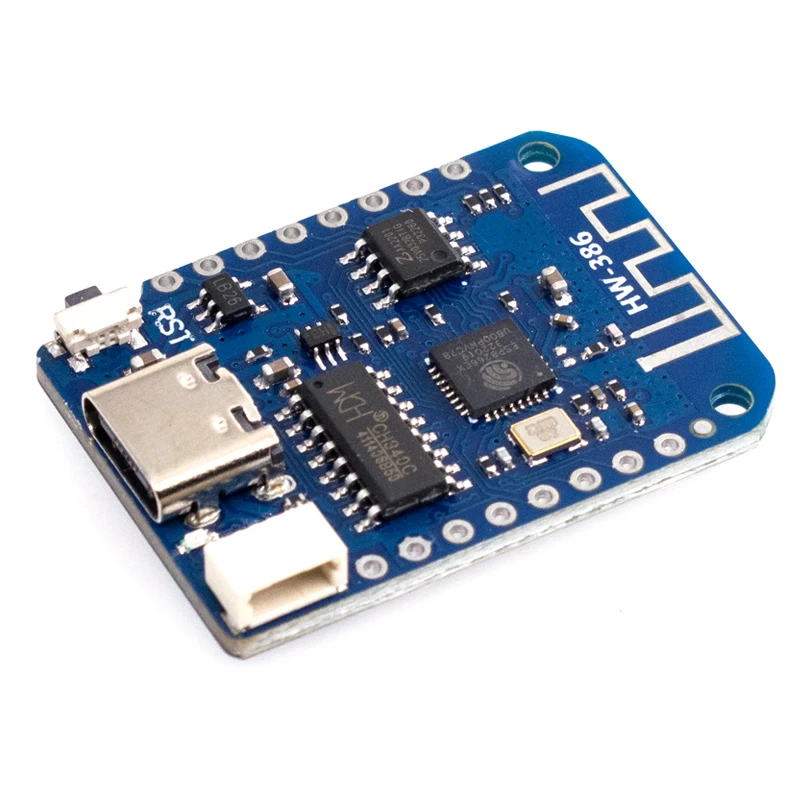 WEMOS D1 Mini V4.0.0 TYPE-C USB WIFI Internet das Coisas Placa baseada ESP8266 4MB LOLIN 12C MicroPython Nodemcu Arduino Compatível