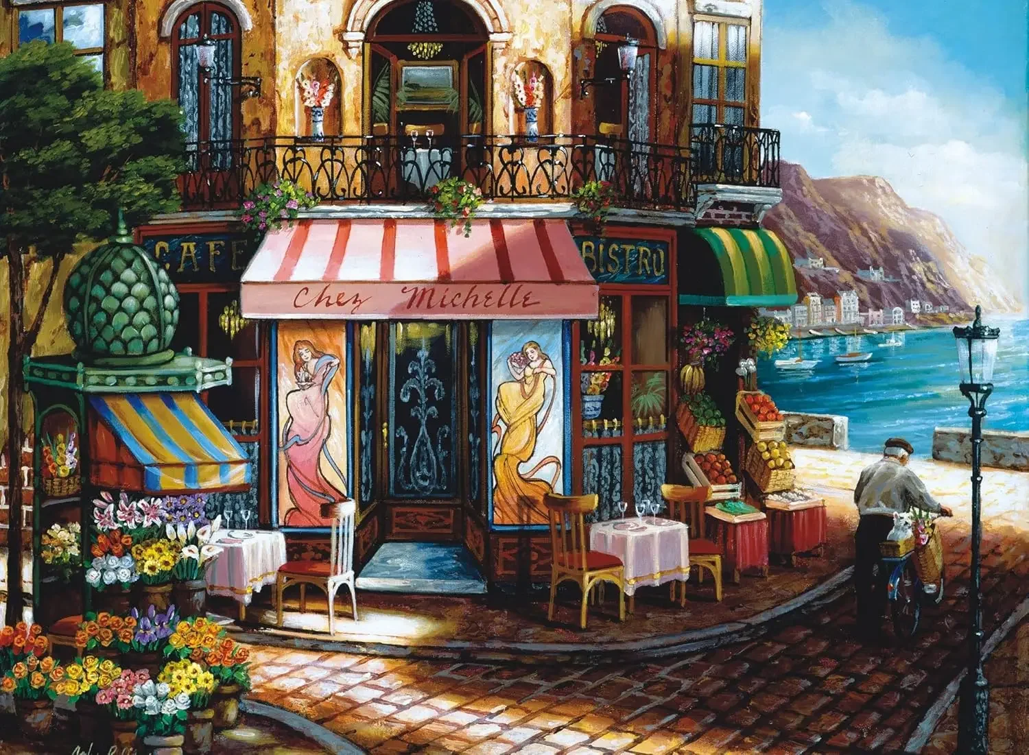 

1314/1000/520 Pcs Puzzles for Beautiful Scenery Jigsaw Puzzles for Gameroom Bedroom Livingroom Challenging Family Activity Games