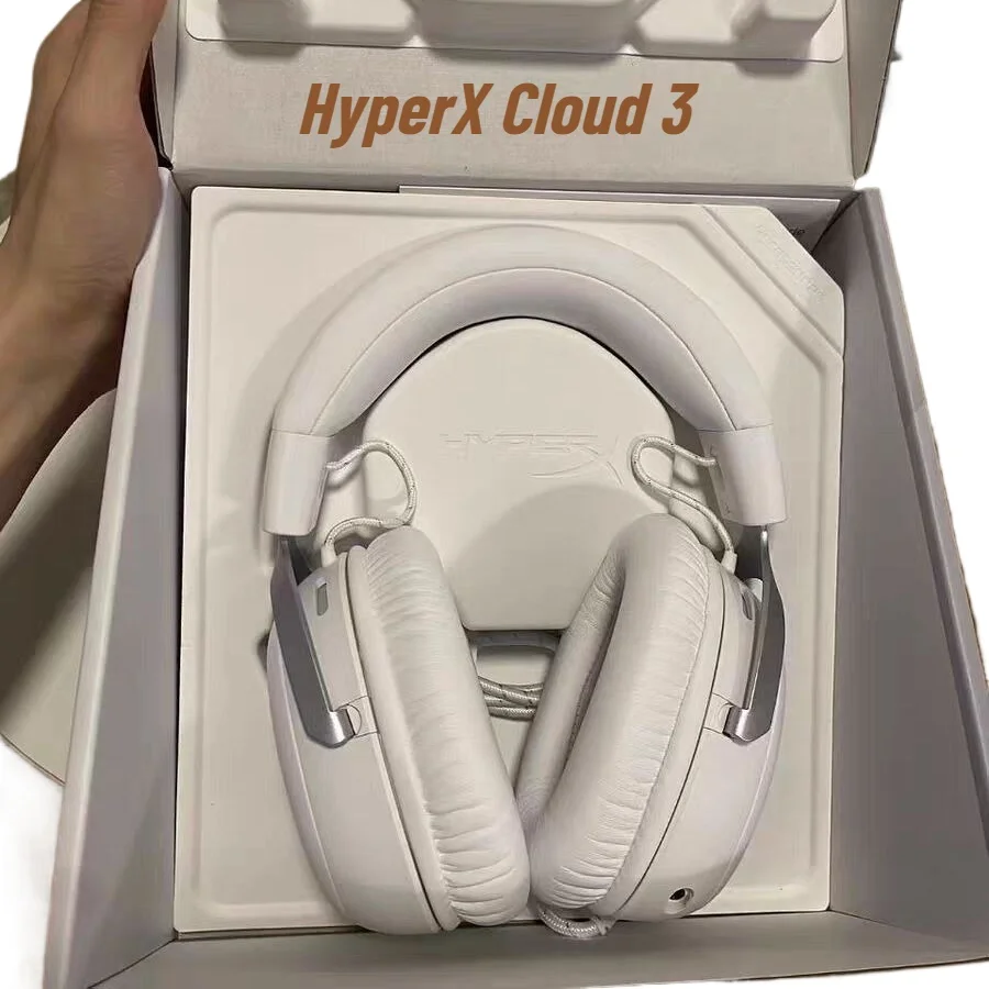 New HyperX Cloud 3 Wired Over-Ear Headphones Ergonomic Low Latency Noise Reduction Longlife Ergonomic E-sports Gaming Headphones