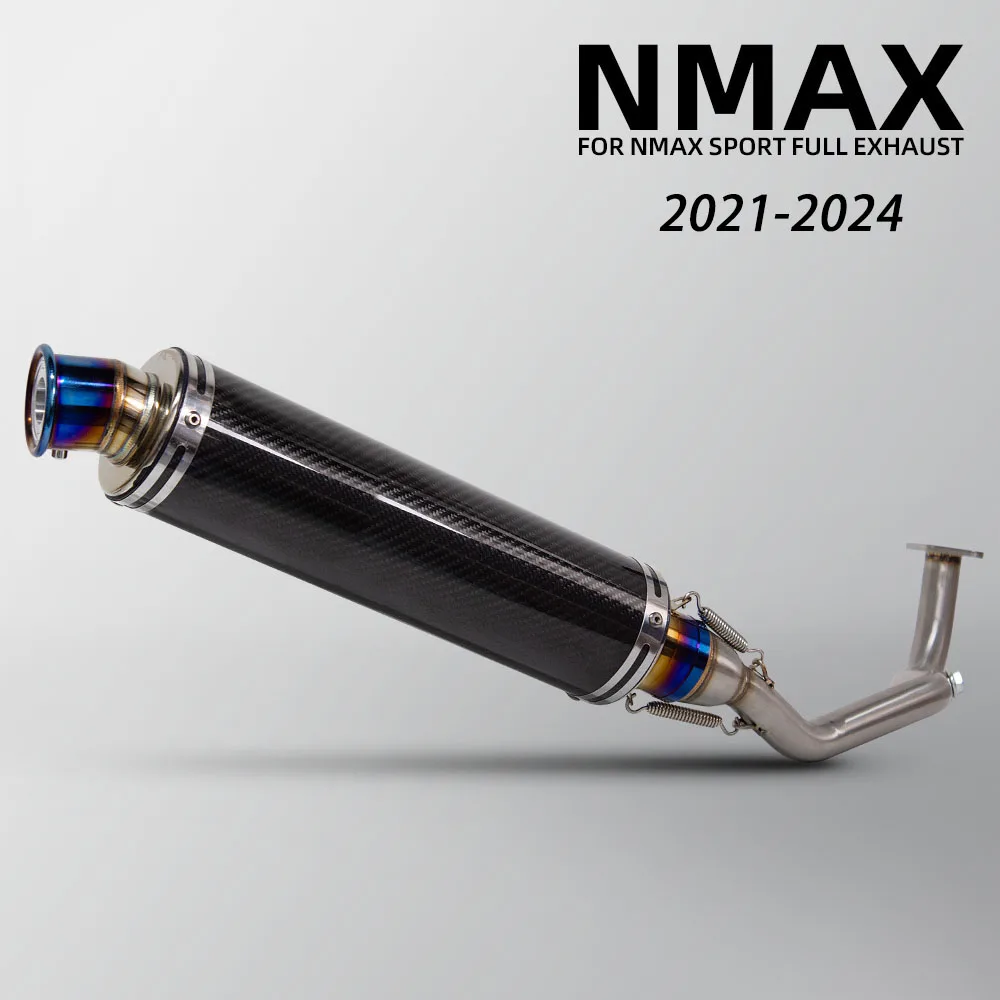 

Полная выхлопная система мотоцикла, модификация для Yamaha NMAX155 NMAX, передняя соединительная труба из нержавеющей стали, глушитель GP-89 с DB Killer
