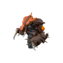 Gobricks MOC Zerg Hydralisk Bricks StarCraft Figures Hydralisk The Zerg Model Hero Zerg Buiilding Blocks Set Toys For Gift