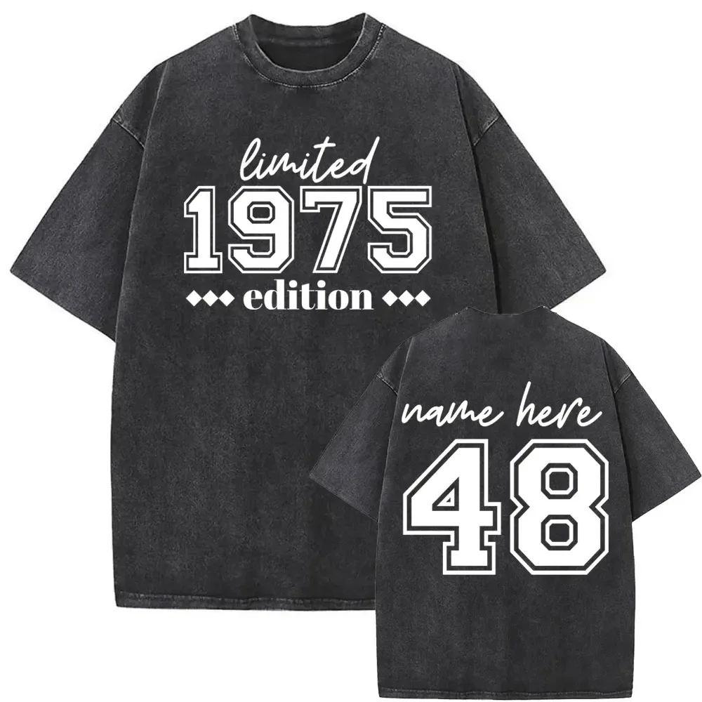 Washed Vintage The 1975 Still At Their Very Best Uk Europe Tour Print Tshirt Men Women Hip Hop Gothic Rock Oversized T Shirts