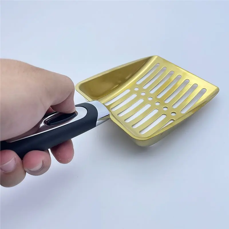 M11K-Fireplace Removal Tool-Fit For Wood Burners Fire Pits BBQ-Efficient Hollow-Out Sifter Shovel For Coal Separation
