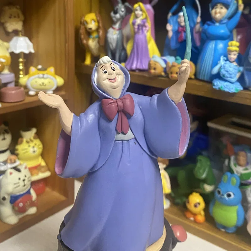 Disney Magicales Fairysgodmotherse Action Figures Cartoon Peripheral Model Toys Collection of Desktop Ornaments for Kids Gifts