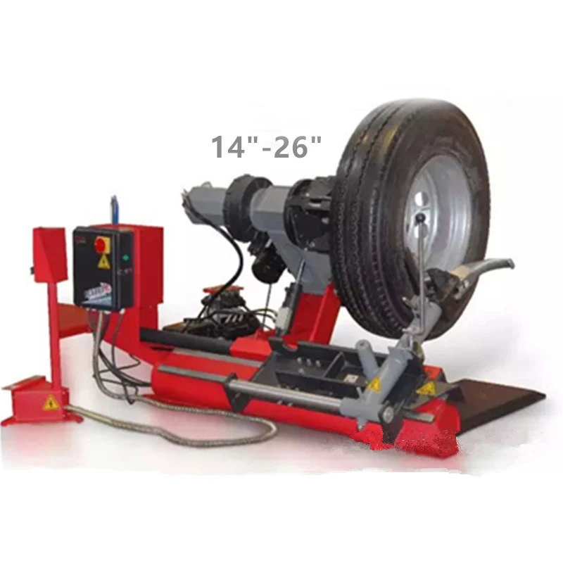 Large Heavy Duty Vehicle Big Truck Tyre Changer Machine 26inch 220V/380V Large tire changer 2500KG Tire pressure