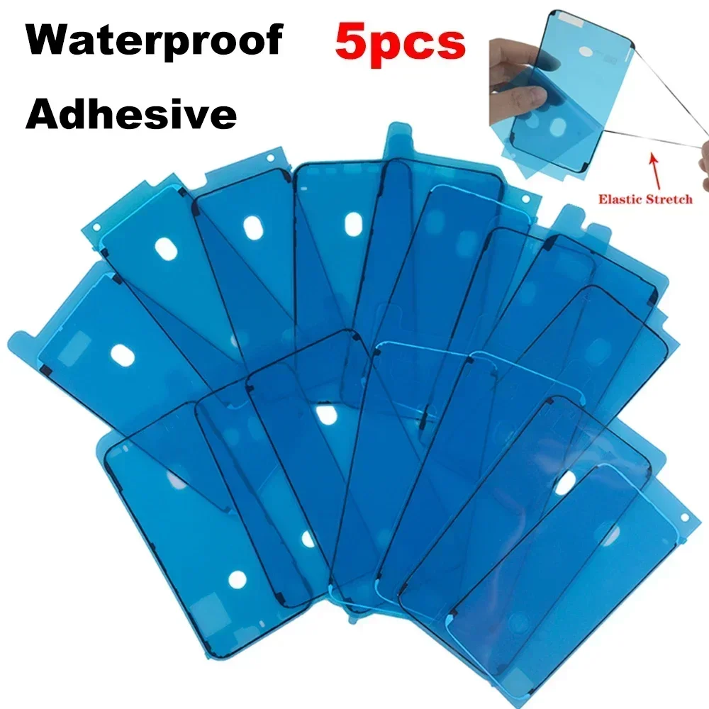 

5pcs Waterproof Sticker for iPhone 6S 7 8 Plus X XR XS 11 12 Pro Max 3M Seal Adhesive LCD Screen Frame Tape Glue Repair Parts