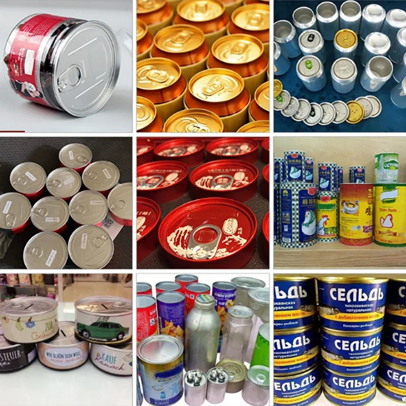 제조업체 저가 반자동 전기 데스크탑 상업용 주스 캔닝 틴 캔 실러 둥근 병용 밀봉 기계